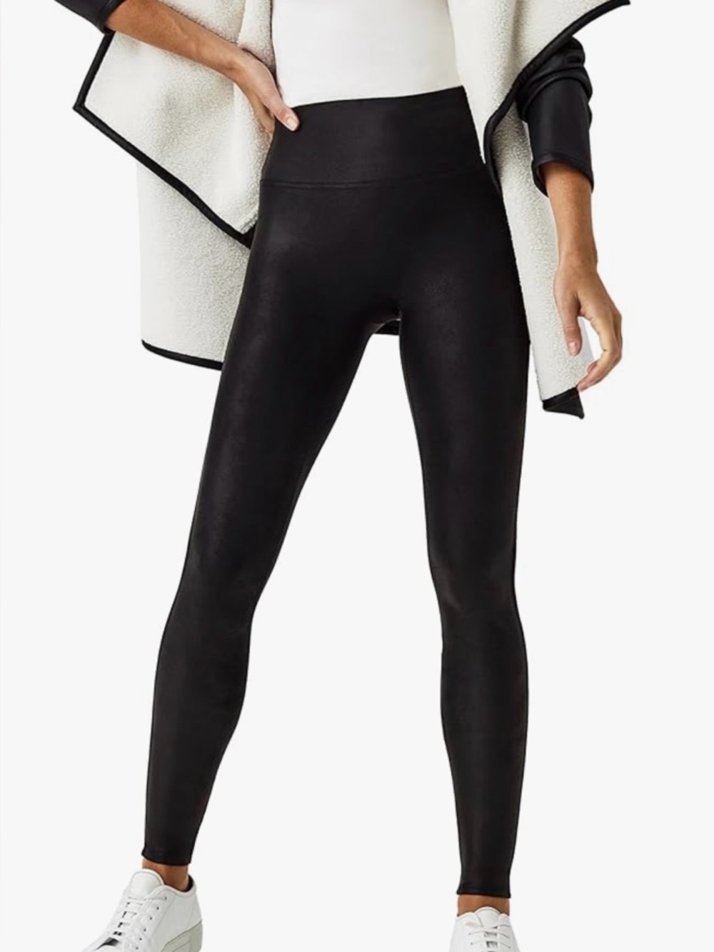 SPANX faux leather leggings